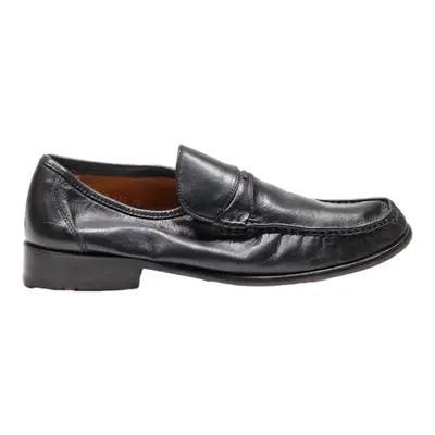 LLOYD Loafer Shoes Black Leather Mens UK 8.5