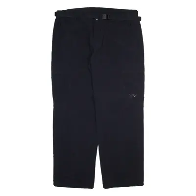 MAMMUT Cargo Mens Trousers Black Regular Straight W39 L31