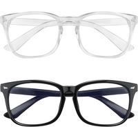 Graduation gift Blue Light Blocking Glasses, 2 Pack Blue Light Glasses Men, Blue Light Glasses Women Eyeglasses Bluelight Eye...