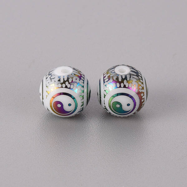 Electroplate Glass Beads