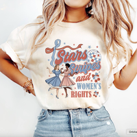 Stars and Stripes and Women's Rights Shirt, Feminist SweatShirt, Fourth of July Tee Social Justice Shirt, Women's Rights, Ind...