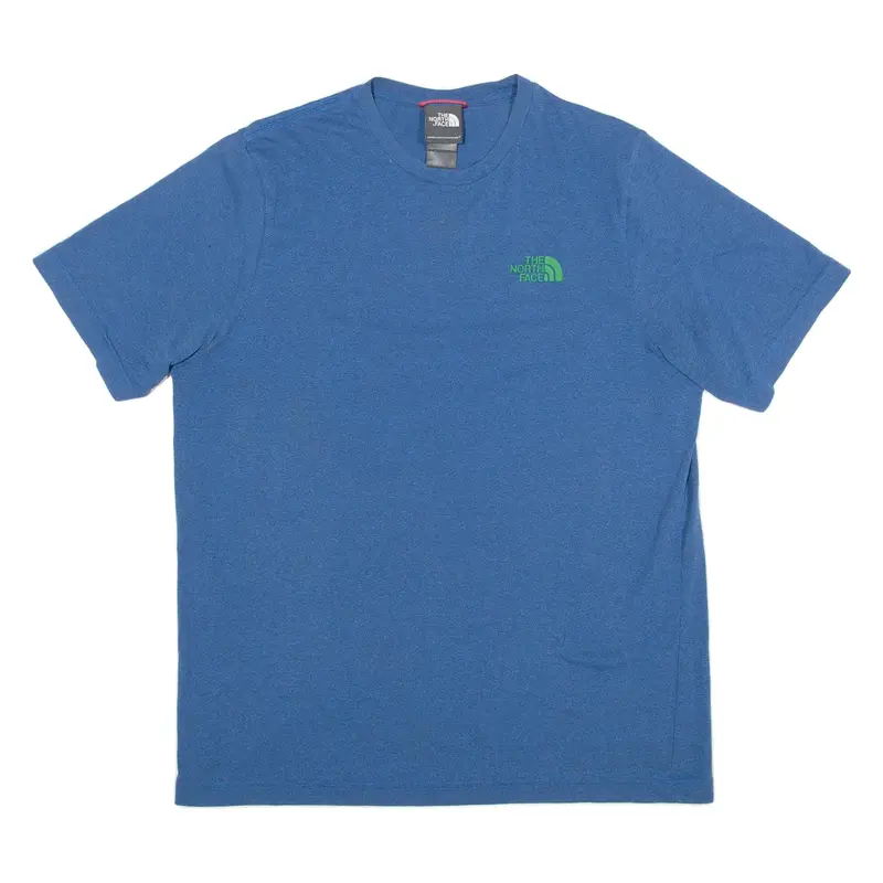 THE NORTH FACE Mens T-Shirt Blue L