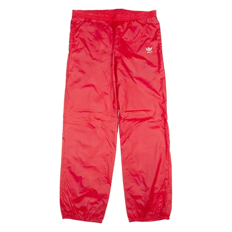 ADIDAS Womens Joggers Red Tapered S W18 L32
