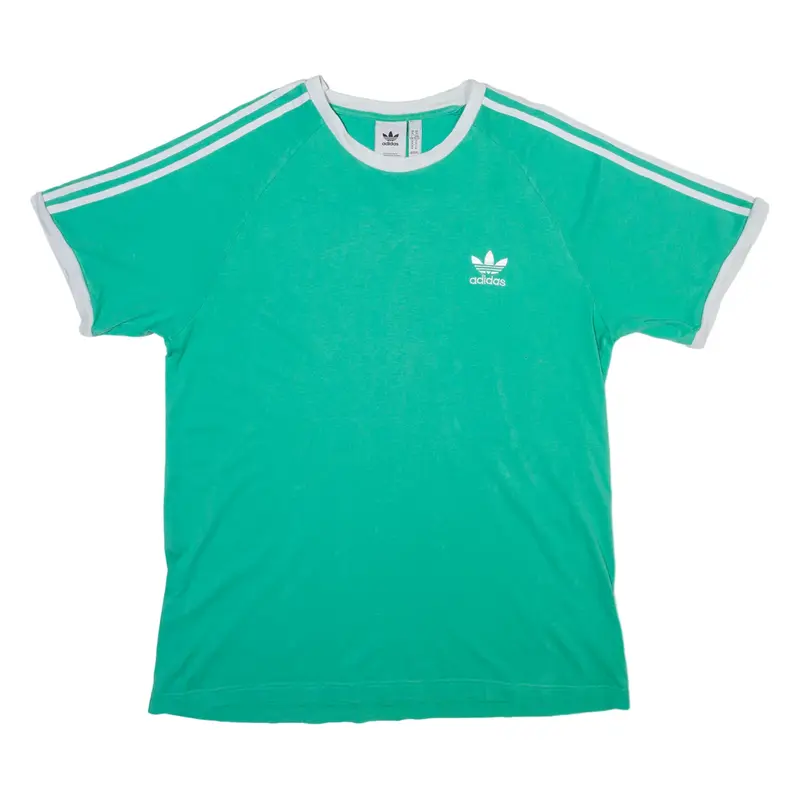 ADIDAS ORIGINALS Mens T-Shirt Blue XL