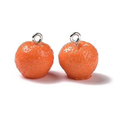 Cute Opaque Resin Pendants