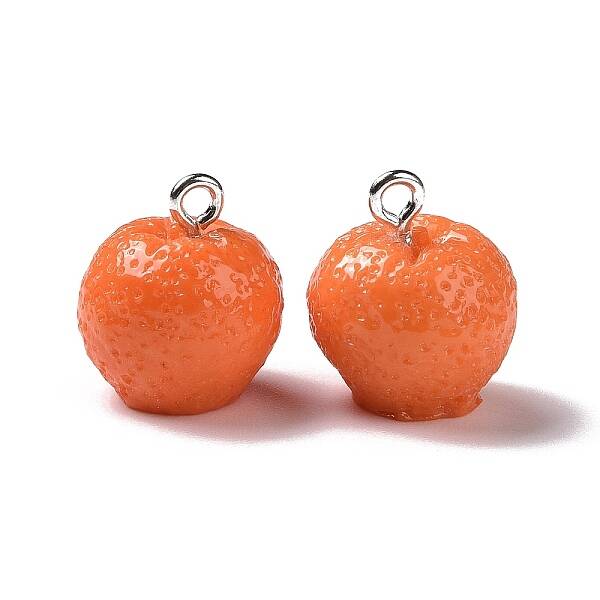 Cute Opaque Resin Pendants
