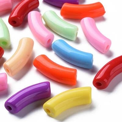 Opaque Acrylic Beads
