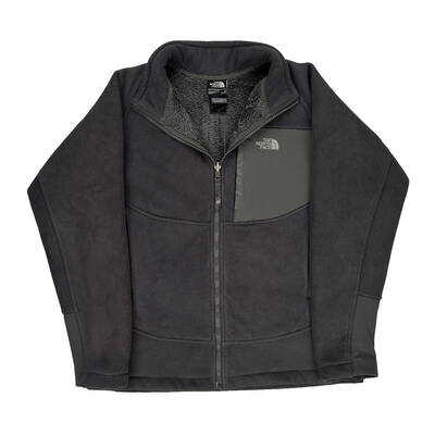 Age 11-12 The North Face Fleece - Large Black Polyester