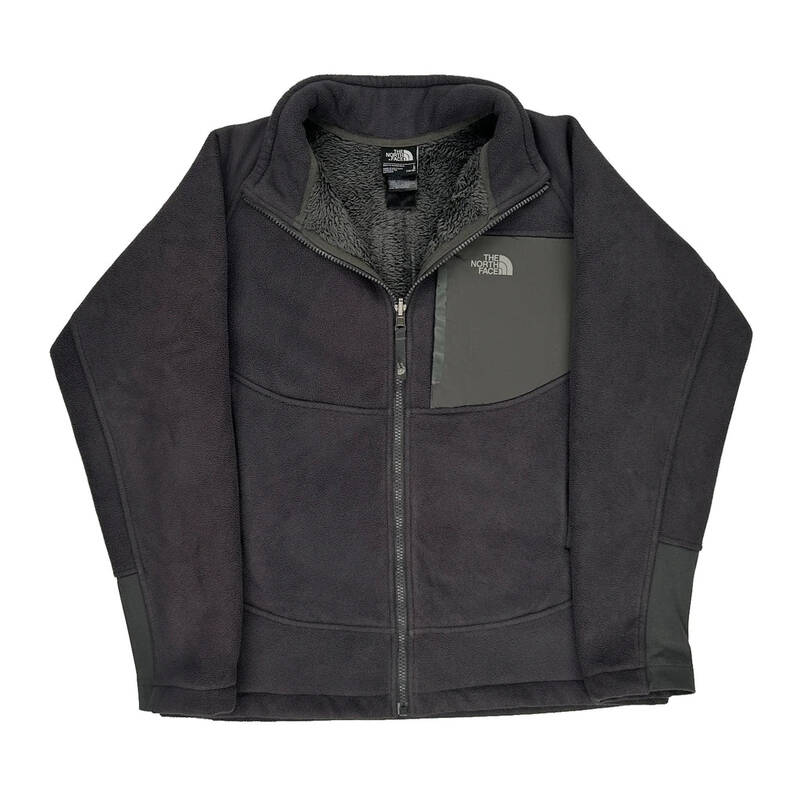 Age 11-12 The North Face Fleece - Large Black Polyester