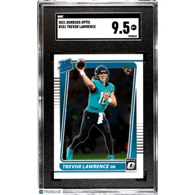 Trevor Lawrence SGC 2021 Donruss Optic #201 Football 9.5