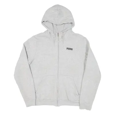 PUMA Womens Grey Hoodie Full Zip XL