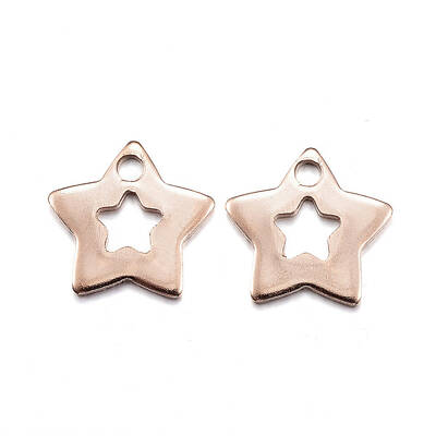 Ion Plating(IP) 304 Stainless Steel Charms