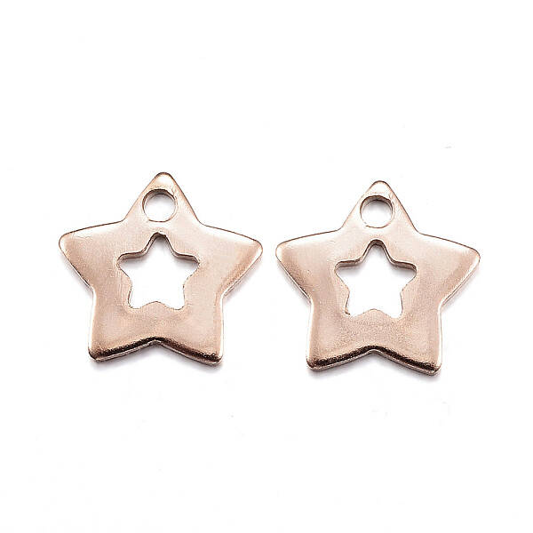 Ion Plating(IP) 304 Stainless Steel Charms