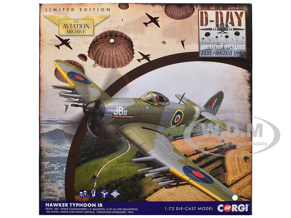 Hawker Typhoon IB Fighter-Bomber Aircraft \