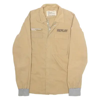REPLAY Mens Jacket Beige L