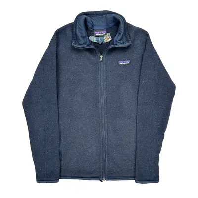 Patagonia Fleece Jacket - Medium Blue Polyester