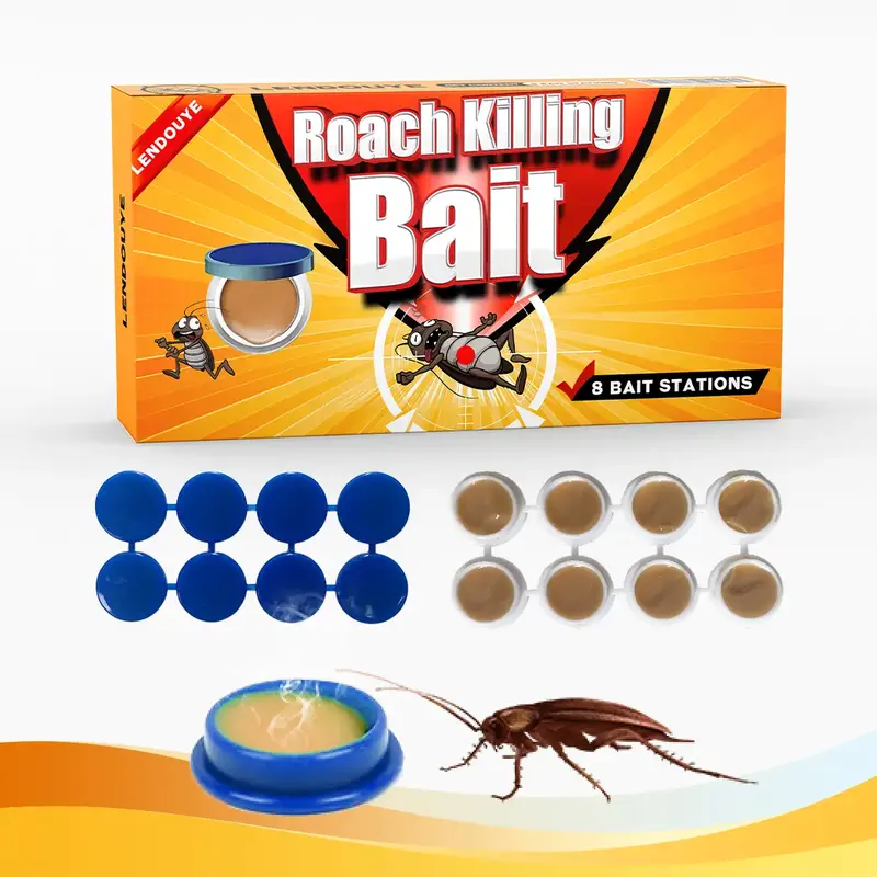 Roach Repellent, Domestic Dormitory Kitchen Powerful Cleaning Cockroach Exterminator Cockroach Gel Bait Pest Control Kit Rode...