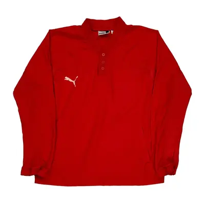 Puma Windbreaker - Medium Red Polyester