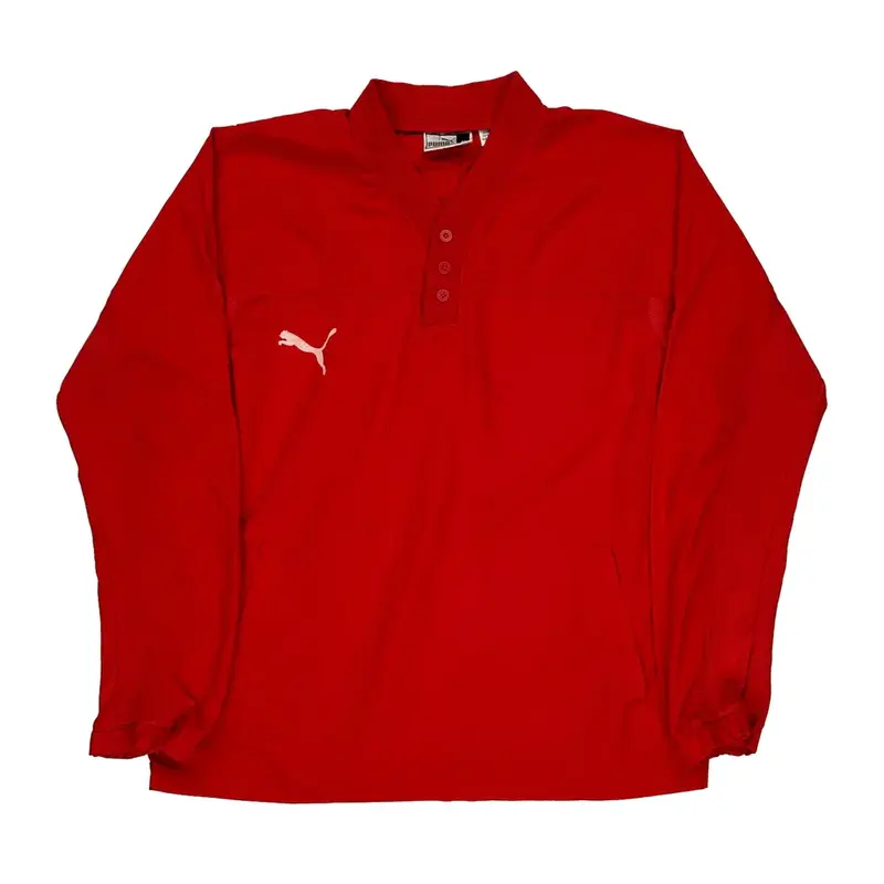 Puma Windbreaker - Medium Red Polyester