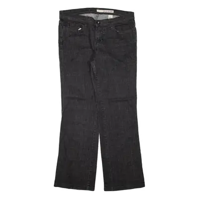 DKNY Womens Jeans Black Loose Straight W33 L29