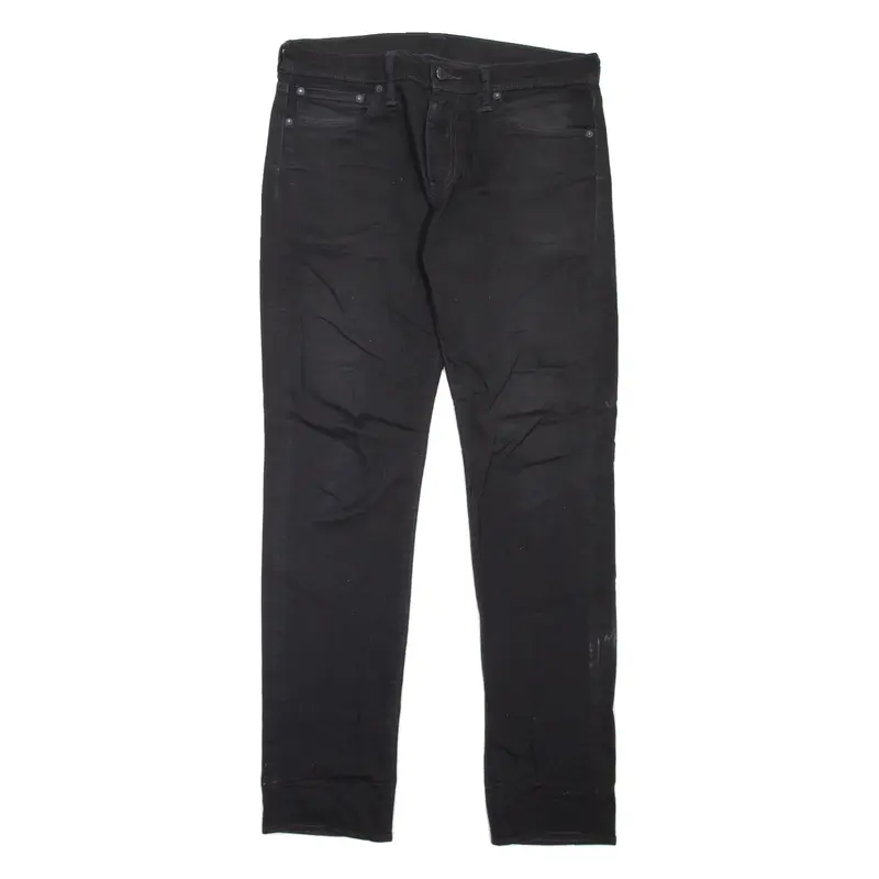 LEVI'S 511 Jeans Mens Black Slim Straight W32 L34