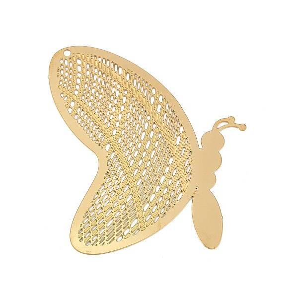 304 Stainless Steel Etched Metal Embellishments Pendants