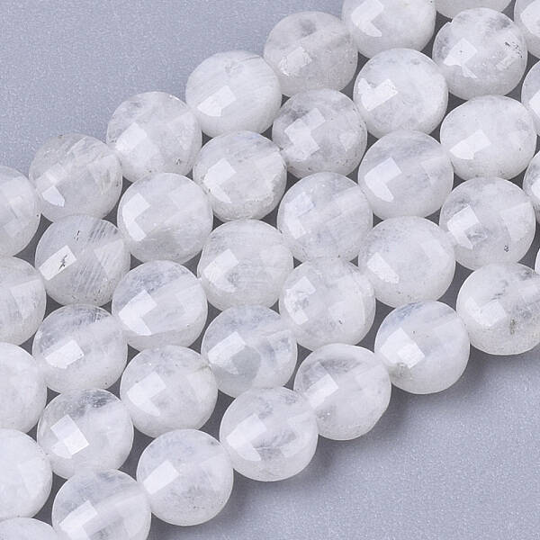 Natural Rainbow Moonstone Beads Strands