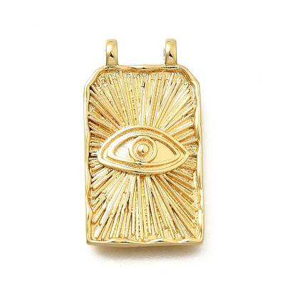 Rectangle Brass Pendants