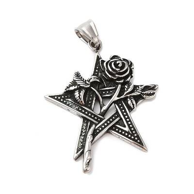 304 Stainless Steel Big Pendants