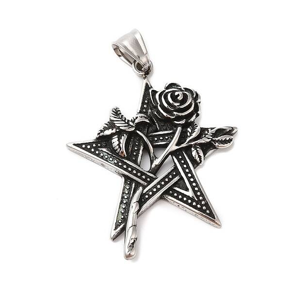 304 Stainless Steel Big Pendants