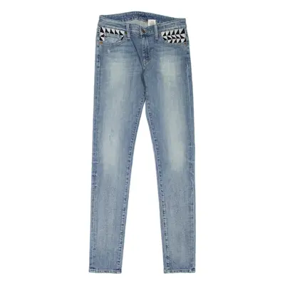 RALPH LAUREN DENIM & SUPPLY Womens Jeans Blue Slim Skinny Stone Wash W28 L32