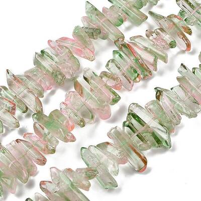 Natural Dyed Quartz Beads Strands
