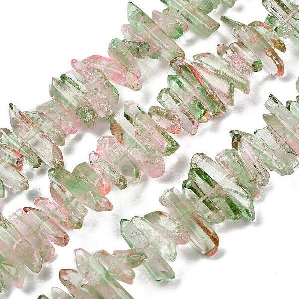 Natural Dyed Quartz Beads Strands