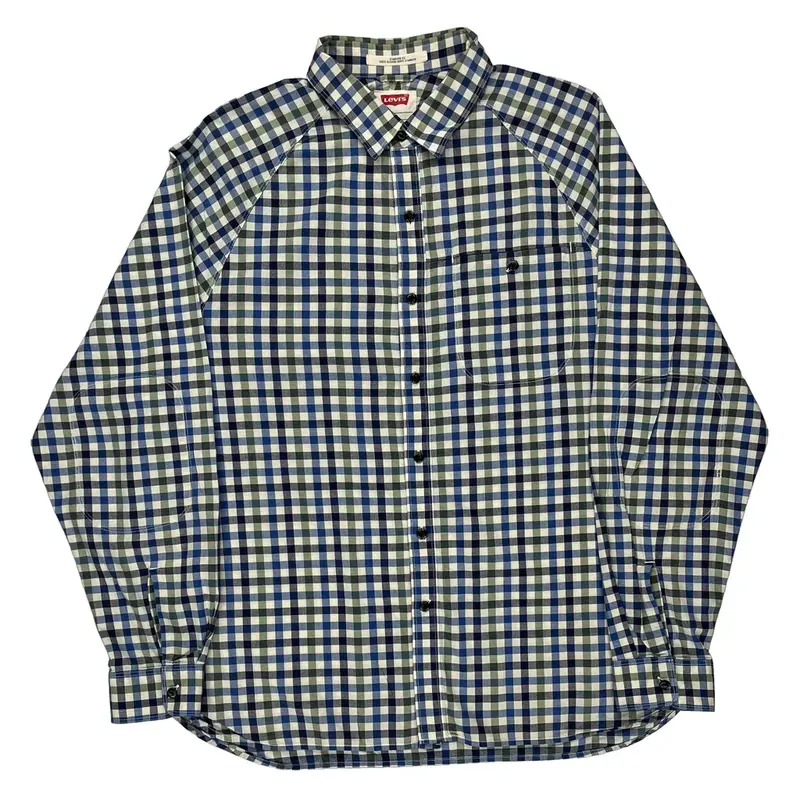Levis Checked Shirt - Large Multicoloured Cotton