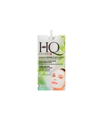 Hq Purifying and Detoxifying Mask with White Clay and Organic Willowherb Extract 15 ml