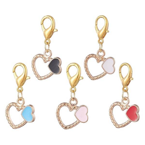 Alloy Enamel Pendant Decorations