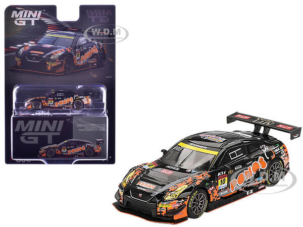 Nissan GT-R NISMO GT3 #10 Hironobu Yasuda - Riki Okusa PONOS GAINER Super GT Series (2023) Limited Edition 1/64 Diecast M...