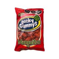 Picositas Lucky Gummys Manguitos 1 Kg Snack Candy Sweet Chewy Mango Chili Flavor, Dulces Mexicanos Tangy