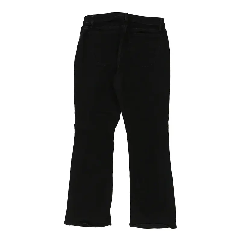 Lee Jeans - 34W UK 14 Black Cotton