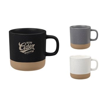 72 Promotional Santos Artisanal 12 oz Ceramic Coffee Mug - ...