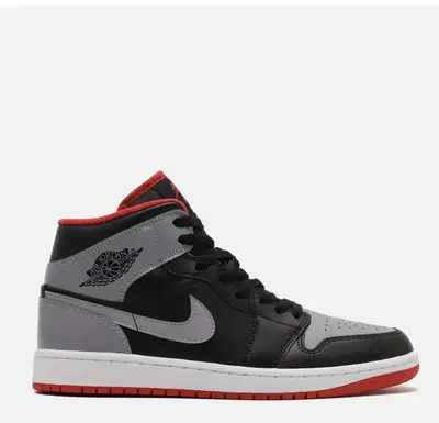 Nike Air Jordan 1 Mid Bred Shadow DQ8426-006 Mens Fashion Sneakers New