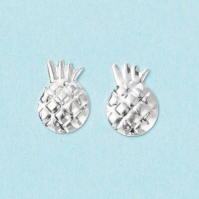 (Defective Closeout Sale: Oxidation) Brass Metallic Nail Cabochons