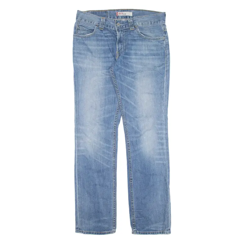 LEVI'S 511 Jeans Mens Blue Slim Straight W32 L32