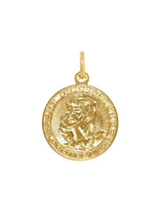 Saint Christopher Charm | Metal Color: Gold