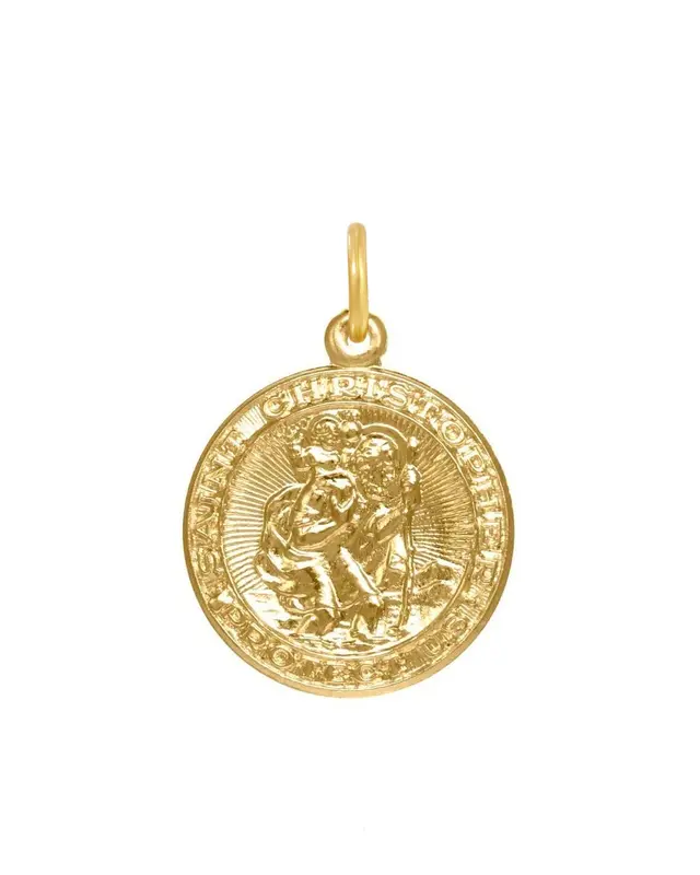 Saint Christopher Charm | Metal Color: Gold