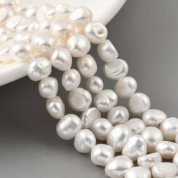 Natural Cultured Freshwater Pearl Beads Strands