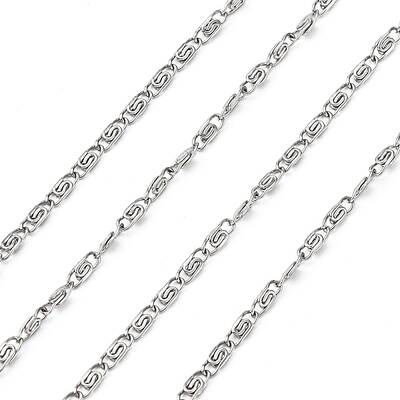 Tarnish Resistant 304 Stainless Steel Lumachina Chains