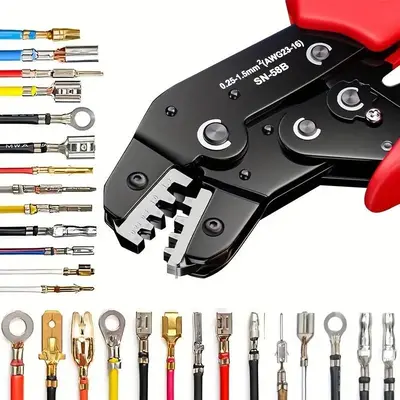 Heavy Duty Wire Stripper, Manual Wire Stripper, Wire Crimping Tool, Professional Hand Tool for Home & Office Use, Cutting Too...