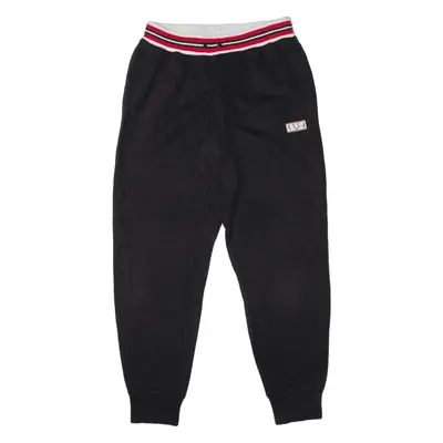 FILA Joggers Black Tapered Womens UK 10 W28 L28