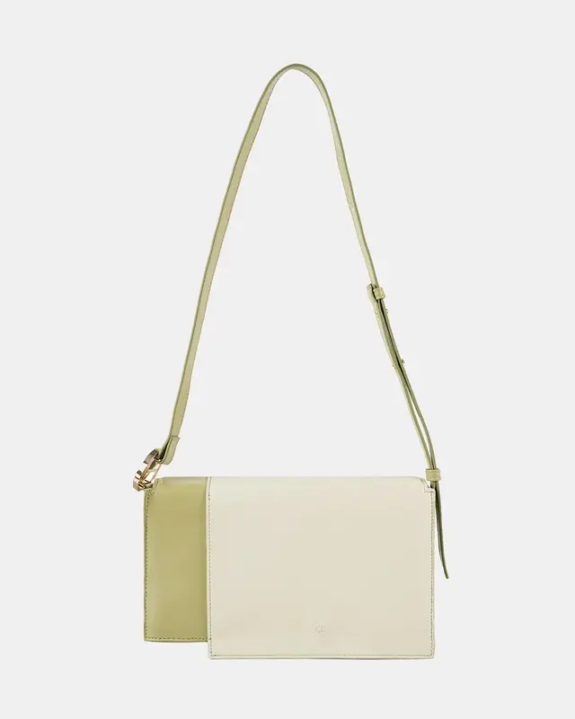?? Peddle Corn leather Bag | Color: Mint x Olive